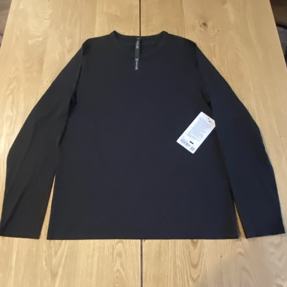 Lululemon NWT The Fundamental LS Shirt Men's Black Medium